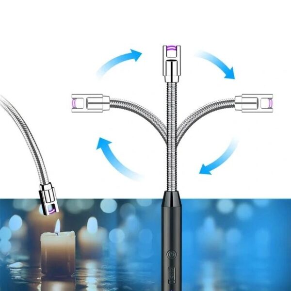 Encendedor Electrónico Recargable USB combo x3Unidades - Image 2