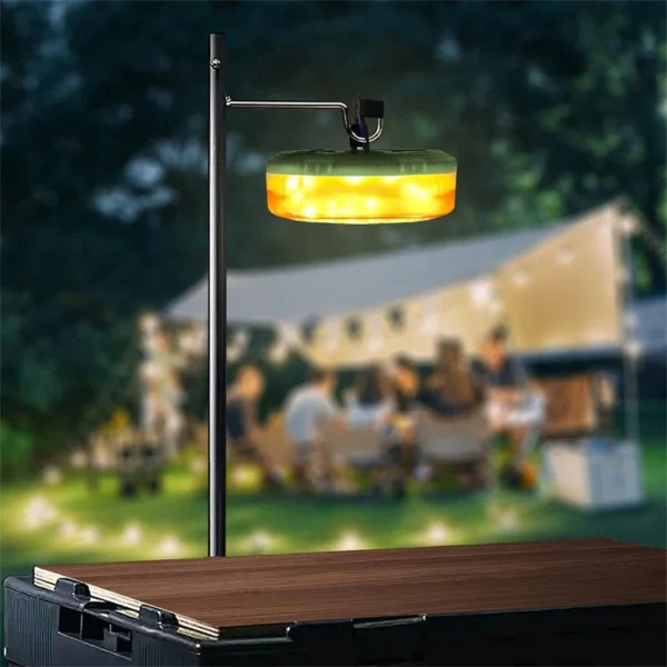 Lámpara LED Guirnalda Camping Recargable 10m - Image 2