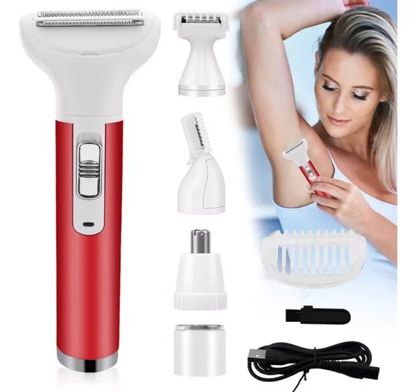 Depiladora Afeitadora Electric Mujer 5en1 Portatil Multi-usos - Image 7