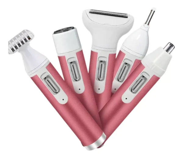 Depiladora Afeitadora Electric Mujer 5en1 Portatil Multi-usos