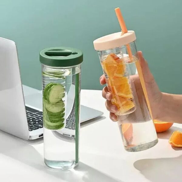 Botella de Agua con Filtro de Frutas – Hidratación Saludable y sin Fugas - Image 5