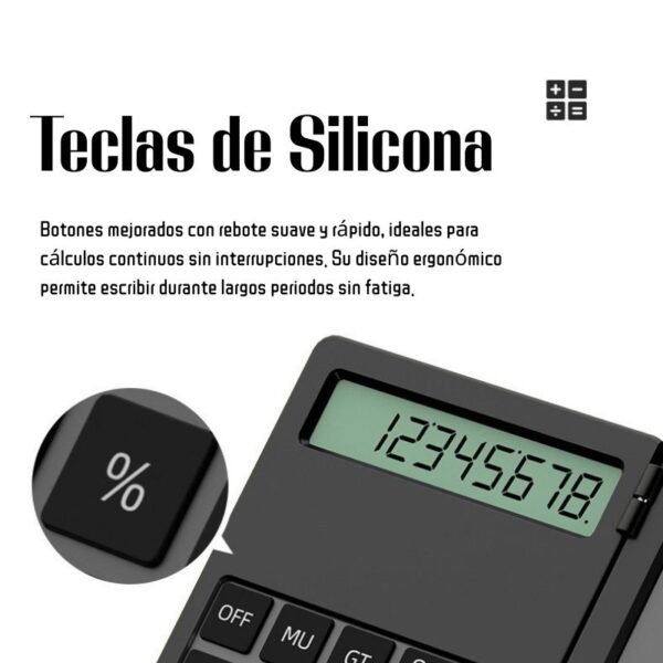 Calculadora Científica 2 en 1 con Pantalla LCD — Cálculo y Notas Sin Papel - Image 3