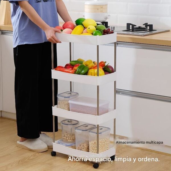 Organizador de 4 Niveles Blanco – Versión Ancha y Estrecha - Image 14