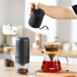Molino de Café Eléctrico Portátil - Tu Café Perfecto, Donde Quieras