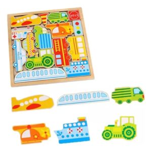 Juego Montessori de Encastre