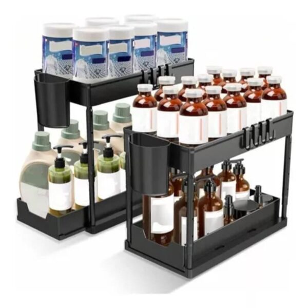 Organizador De Condimentos y Especias Cocina con Cajón Extraíble | Multiuso para Cocina, Baño o Escritorio - Image 14