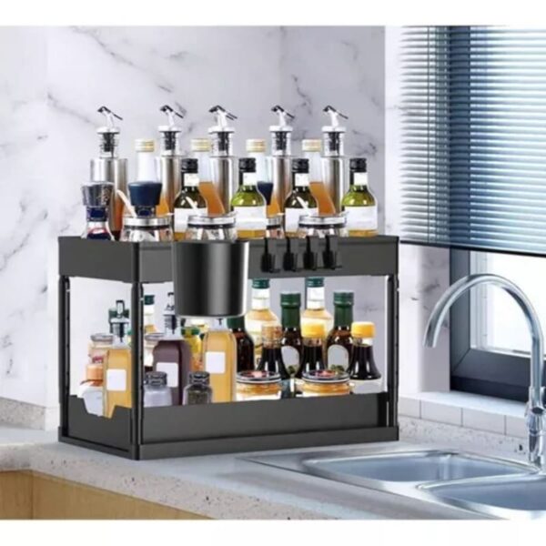 Organizador De Condimentos y Especias Cocina con Cajón Extraíble | Multiuso para Cocina, Baño o Escritorio - Image 13