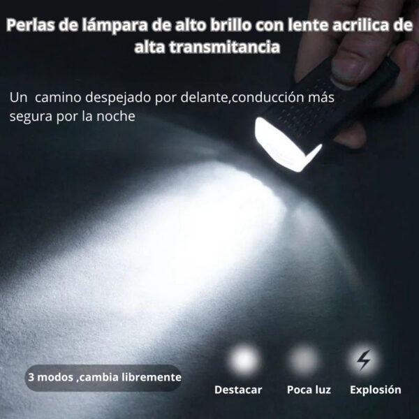 Kit Luces LED Bicicleta USB Delantera y Trasera | Impermeable y Recargable - Image 9