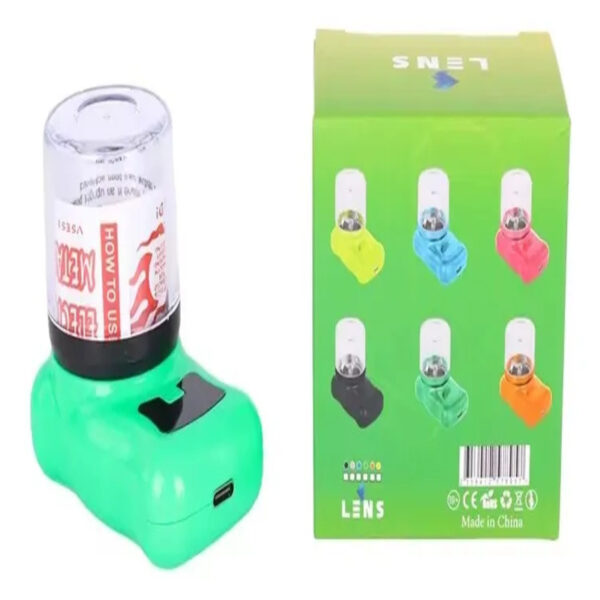 Picador de Tabaco y Hierbas Eléctrico – Grinder con Carga Tipo C, Multicolor - Image 8