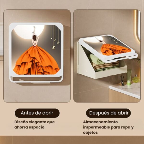 Estante Organizador Plegable de Ropa | Baño y Habitaciones - Image 2