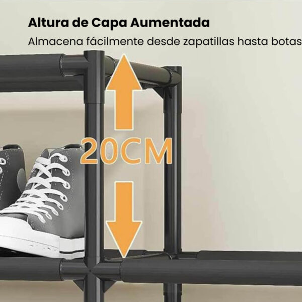 Zapatero Organizador Habitación Multifuncional para el Hogar | Estante para Zapatos y Almacenaje - Image 10