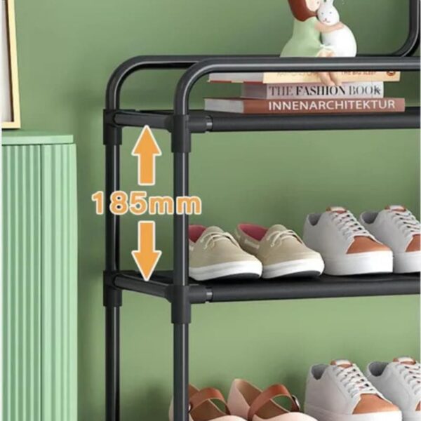 Zapatero Organizador Metálico 3 Niveles Para Entrada | Mueble para Zapatos, Botas y Tacones - Image 8