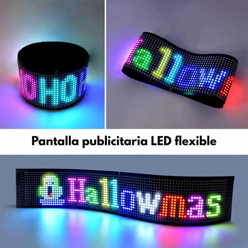 Cartel Panel Flexible LED para Autos y Camiones - Image 4
