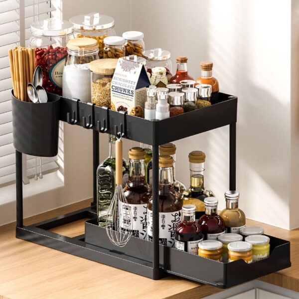 Organizador De Condimentos y Especias Cocina con Cajón Extraíble | Multiuso para Cocina, Baño o Escritorio - Image 9