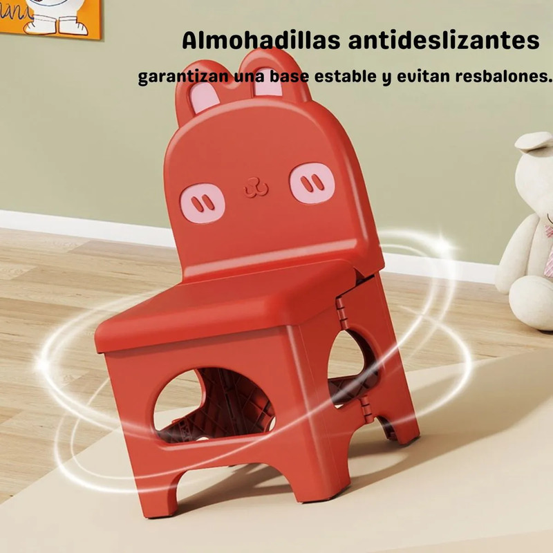 Silla Infantil Plástica Plegable - Image 4