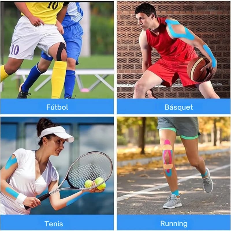 Pack X4 Cinta Kinesiológica Neuromuscular - Image 4