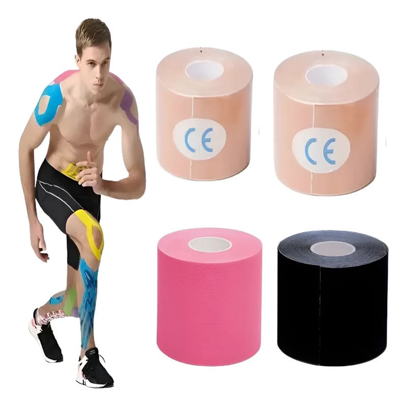 Pack X4 Cinta Kinesiológica Neuromuscular