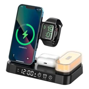 Estacion De Carga Inalámbrica | 4 en 1
