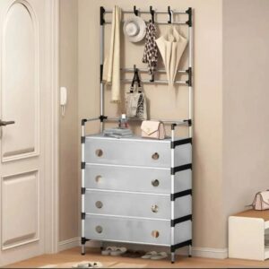 Perchero organizador antipolvo 5 niveles