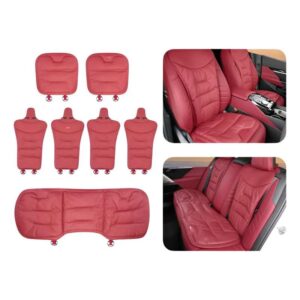 Juego completo de 7 piezas de cojines universales para auto