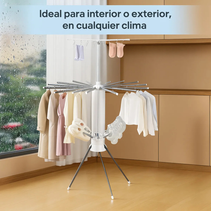 Tendedero plegable trípode - Image 8