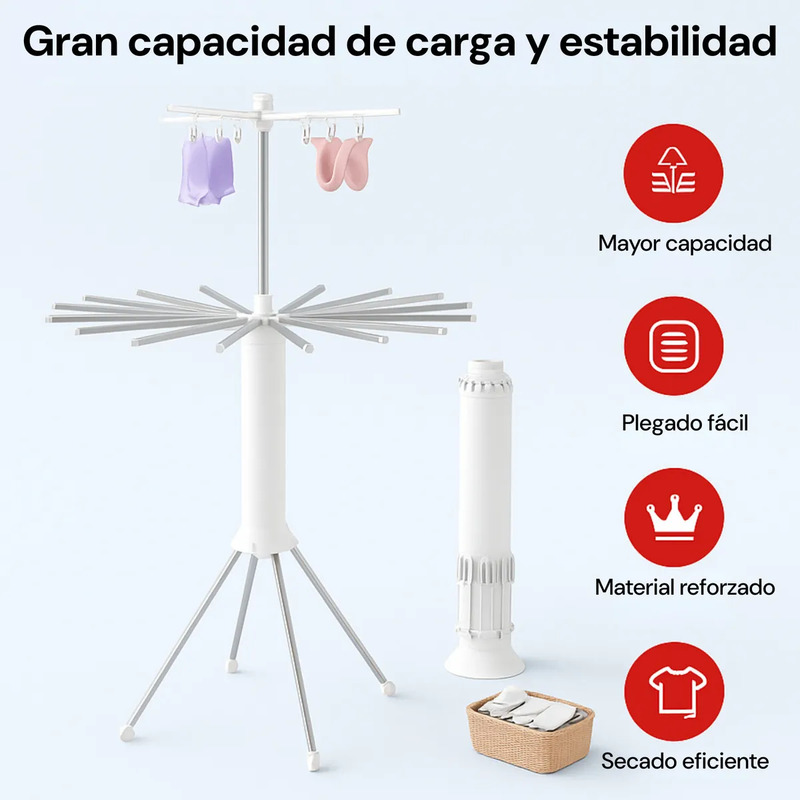 Tendedero plegable trípode - Image 5