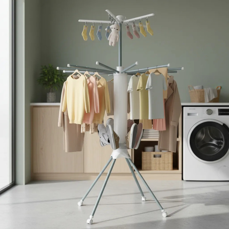 Tendedero plegable trípode - Image 10