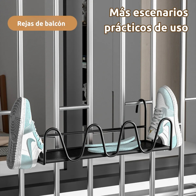 Tender colgante seca zapatos metálico - Image 3