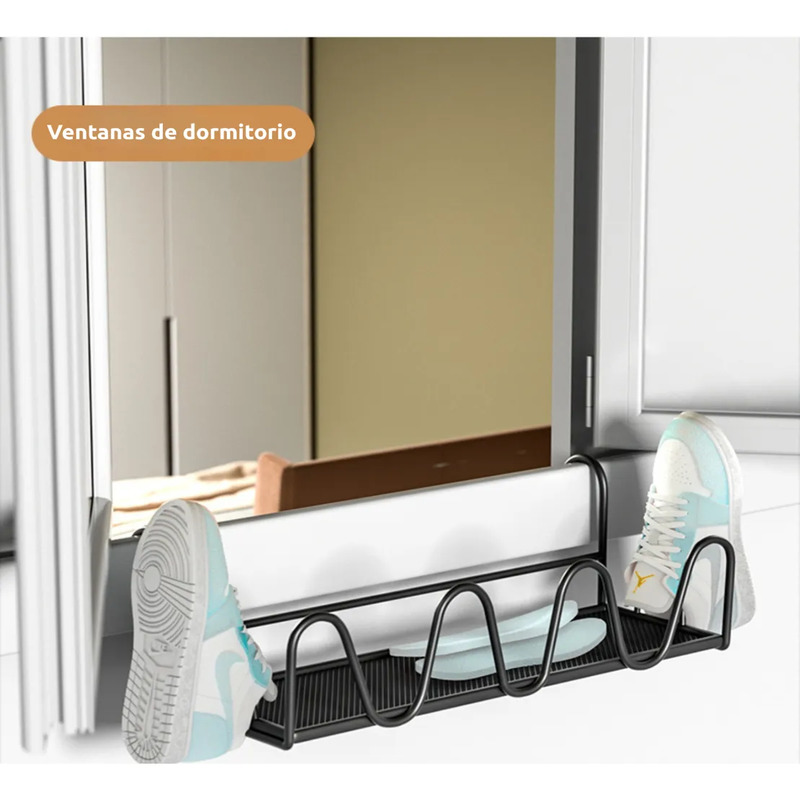 Tender colgante seca zapatos metálico - Image 10