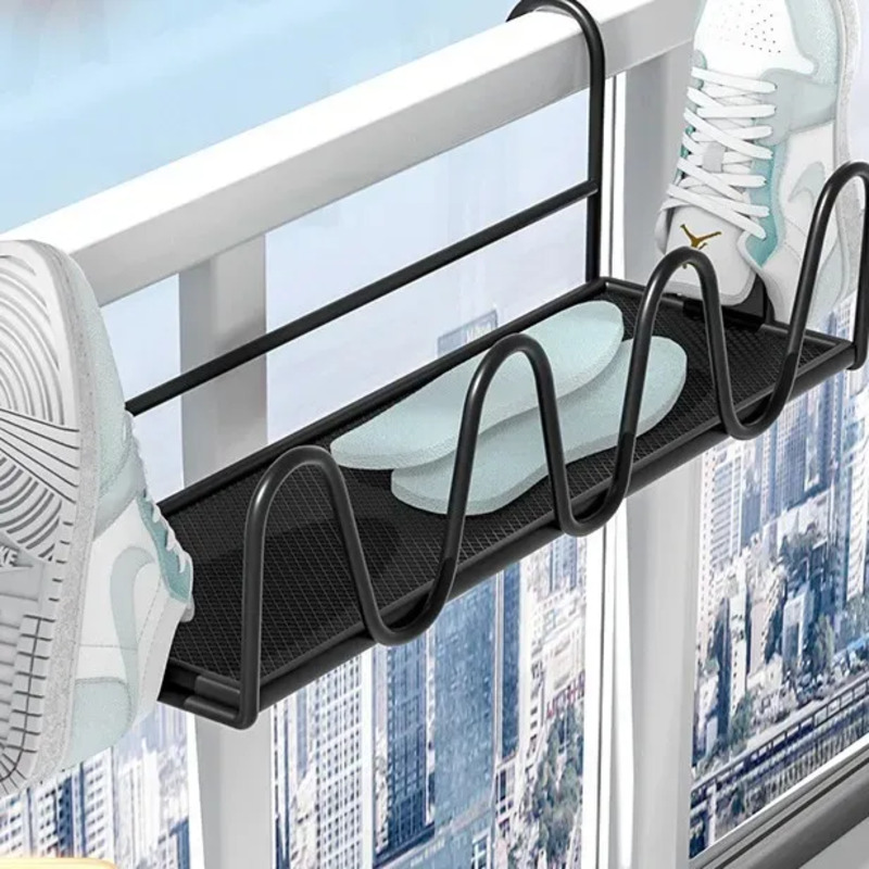 Tender colgante seca zapatos metálico - Image 7